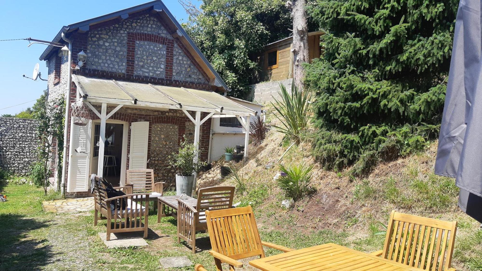 Chez Jeannine, Maison A Étretat Eksteriør bilde