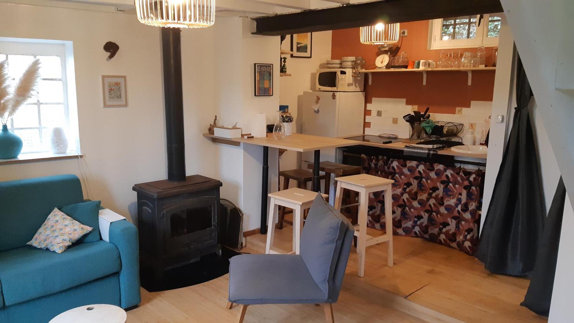 Chez Jeannine, Maison A Étretat Eksteriør bilde